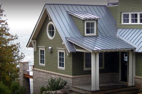 single story beach house metal roof|exterior metal roofing homes.